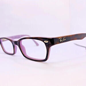 Ray-Ban Authentic Eyeglasses RB 5150 5240 48 [] 19 135 MM Violet Havana Tortoise